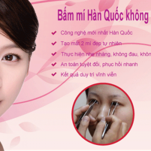 Tạo mắt 2 mí vĩnh viễn trong tích tắc